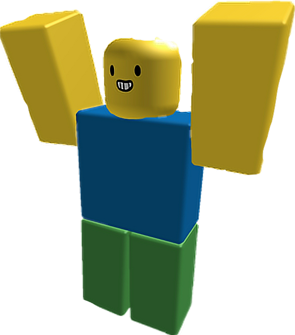 View large size #roblox Noob - Roblox Noob Transparent Png Clipart. 