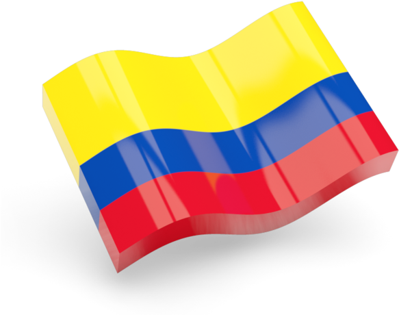Colombia Flag Png - Happy Independence Day Ecuador Clipart (640x480), Png Download