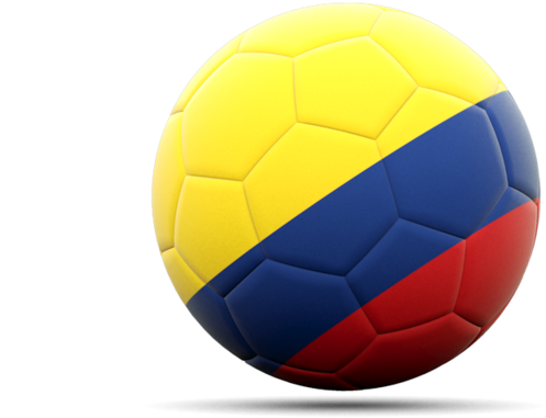 Illustration Of Flag Of Colombia - Colombia Flag Ball Png Clipart (640x480), Png Download