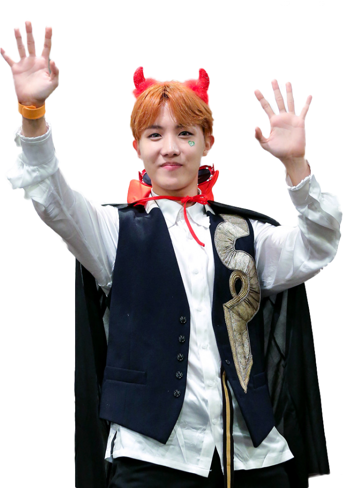 #bts J Hope #bts Jhope #bts Jhope 2017 #bts J Hope - J Hope Halloween Png Clipart (700x1050), Png Download
