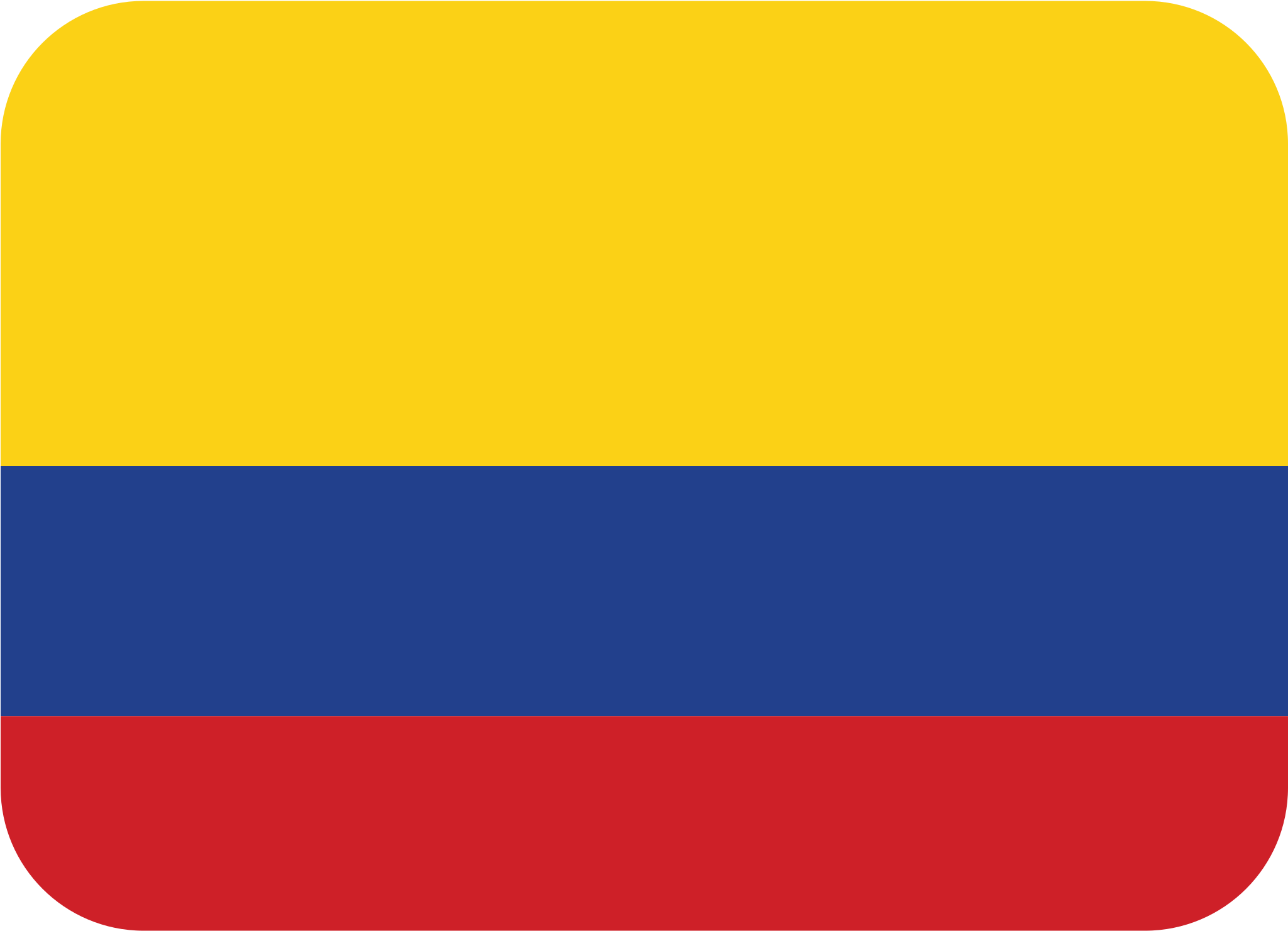 Flag Of Colombia - Bandera De Colombia Emoji Clipart - Large Size Png ...