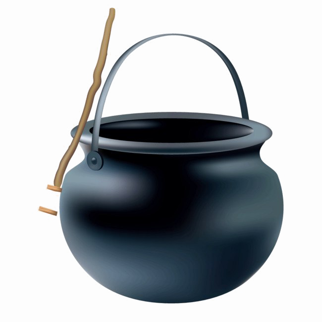 Cauldron Png Clipart - Clipart Cauldron Png Transparent Png (650x651), Png Download