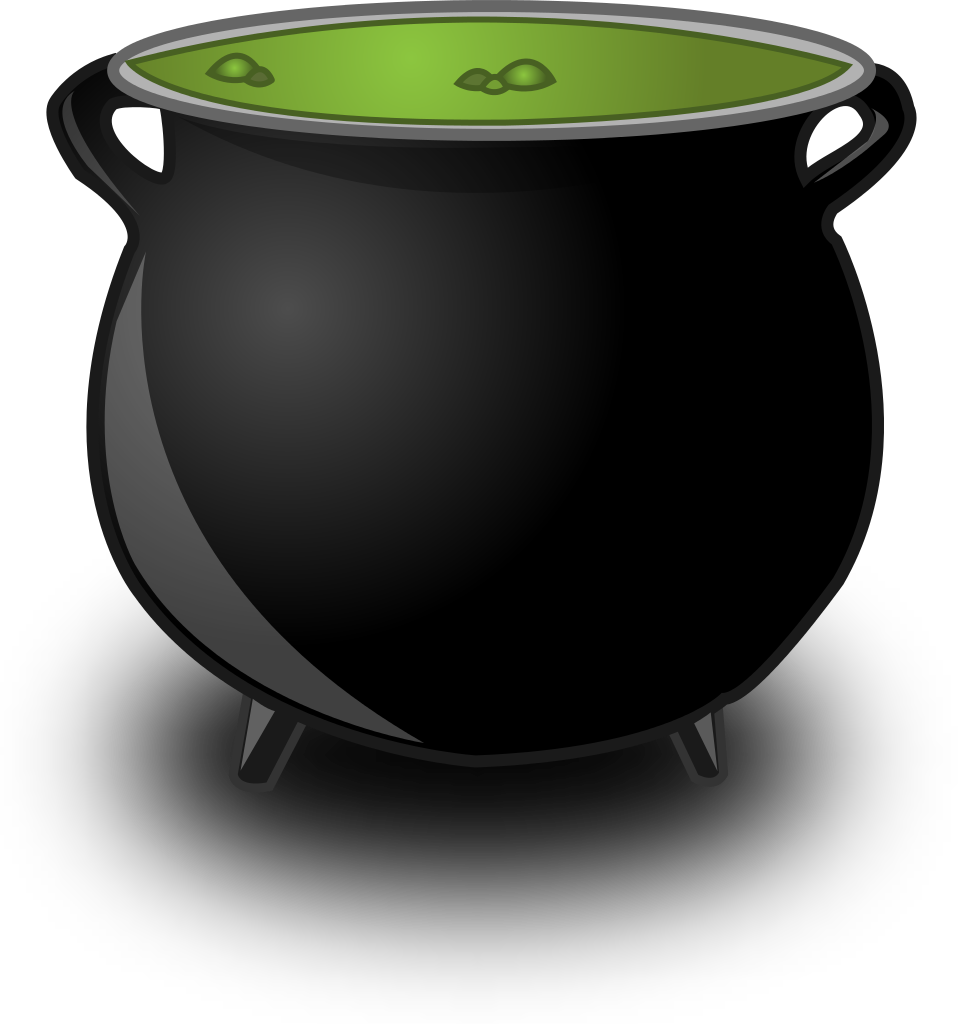 File - Cauldron - Svg - Caldero Png Clipart (964x1024), Png Download