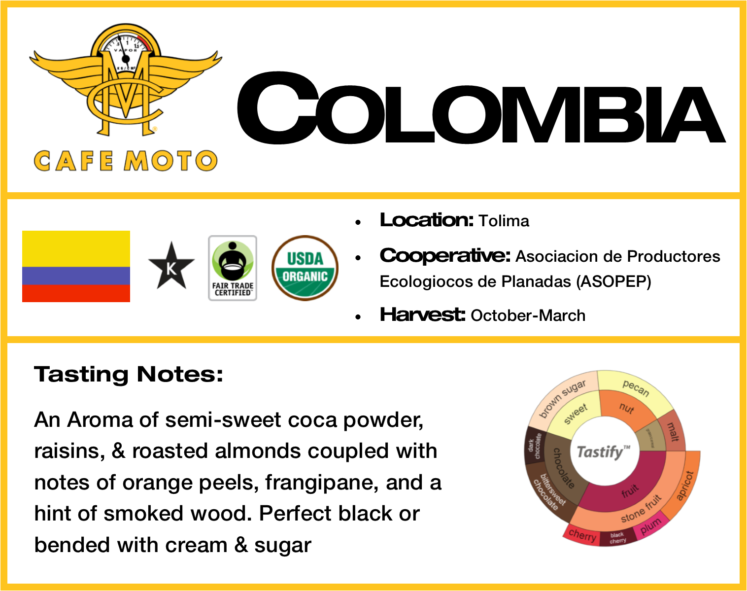 Colombia-tolima - Organic Certification Clipart (1516x1199), Png Download