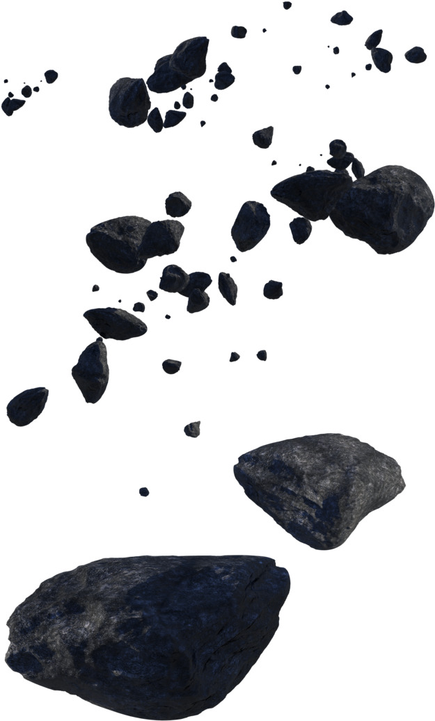 Popular - Asteroid Png Clipart (480x873), Png Download