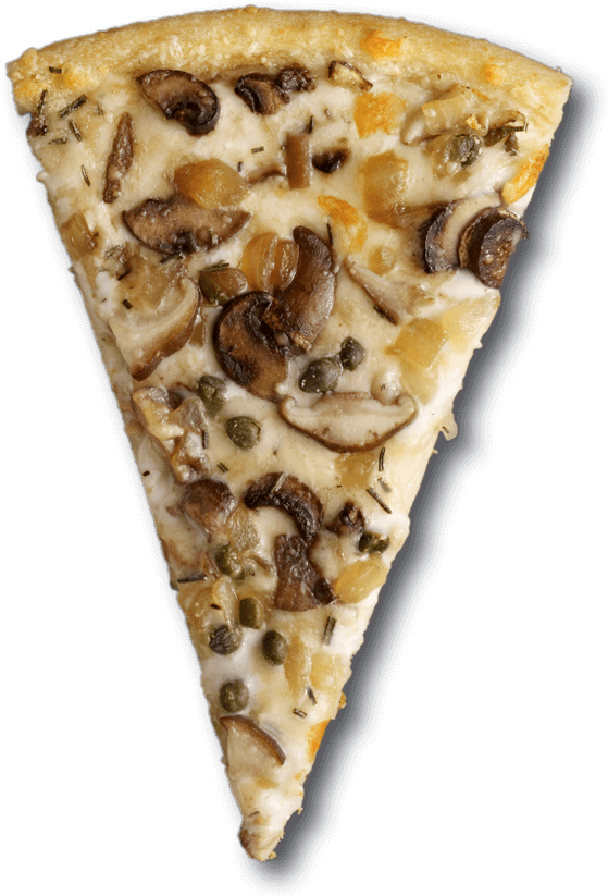 North End Pizza Slice Clipart (559x823), Png Download