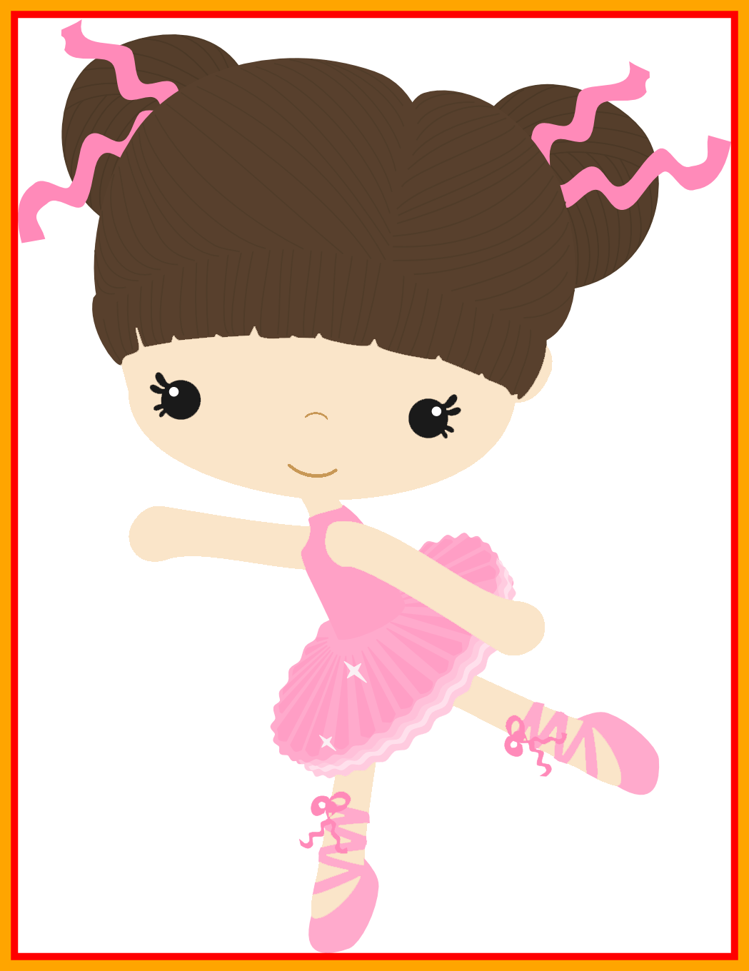 Shoes Clipart Ballet Shoes Clipart Png Inspiring Bailarina - Clipart Ballerina Png Transparent Png (1049x1360), Png Download