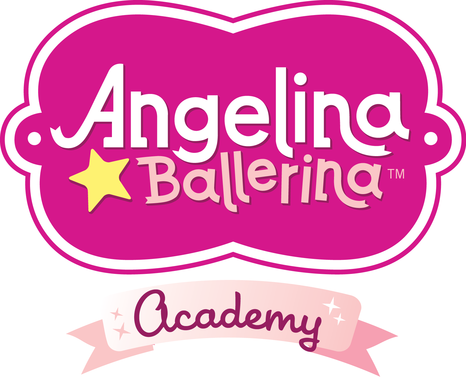 Aba Master - Logo Angelina Ballerina Png Clipart (1582x1280), Png Download