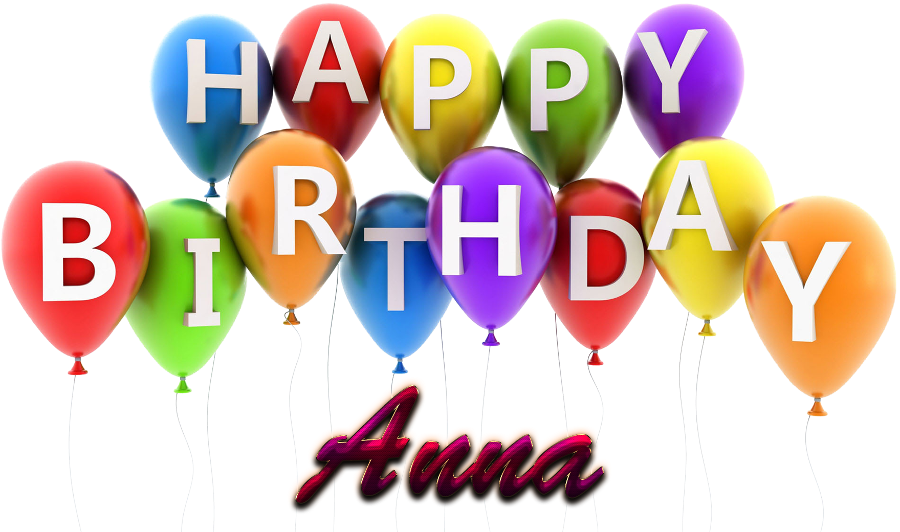 Happy Birthday Name Png Clipart (1920x1200), Png Download