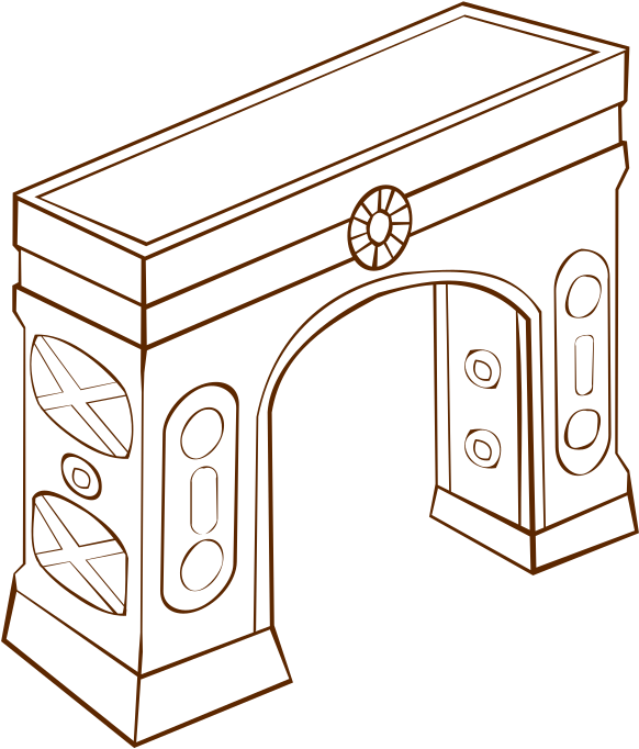 Arch Clipart Transparent - Arch Clipart - Png Download (800x800), Png Download