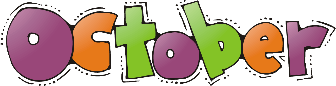 October Png Hd - October Clipart Transparent Png (1405x361), Png Download