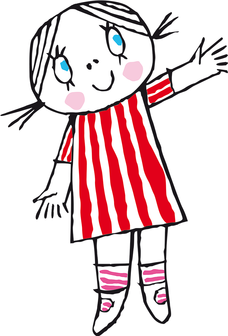 Lilla Anna - Lilla Anna Och Långa Farbrorn Clipart (800x1155), Png Download