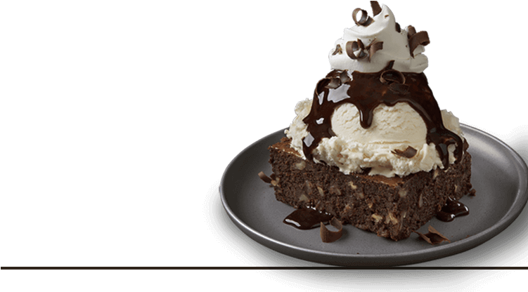 Desserts Desserts - Outback Brownie Clipart (750x426), Png Download