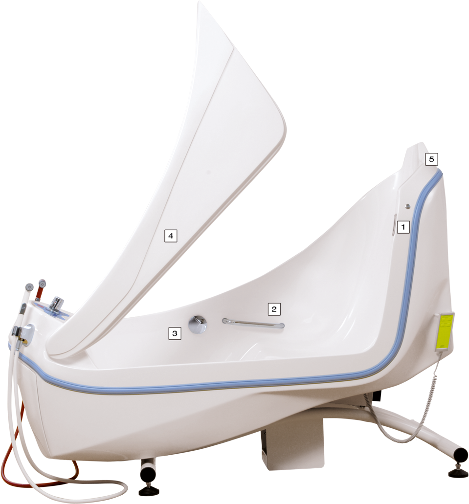 Relax - Bad Voor Mensen Met Een Beperking Clipart (1500x1125), Png Download