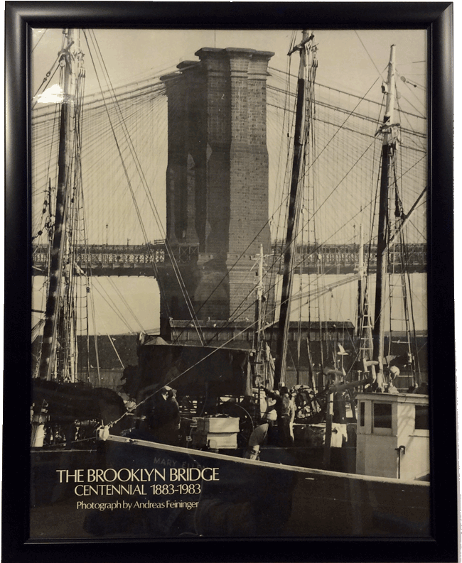 Brooklyn Bridge Centennial - Picture Frame Clipart (800x800), Png Download
