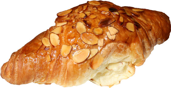 French Crossants Almond - Croissant Clipart (564x564), Png Download
