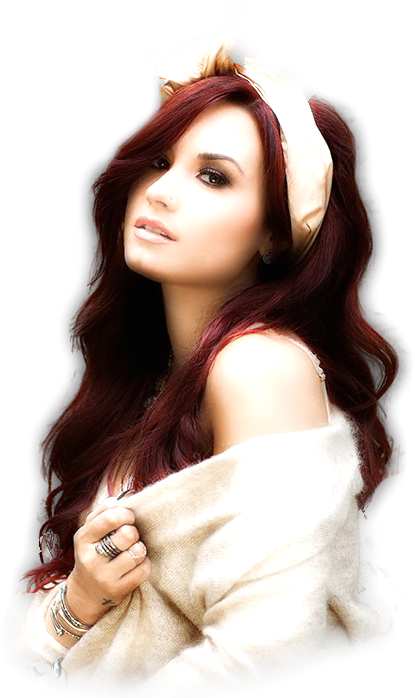 Demi Lovato Png Tumblr - Demi Lovato You Magazine Clipart (584x720), Png Download
