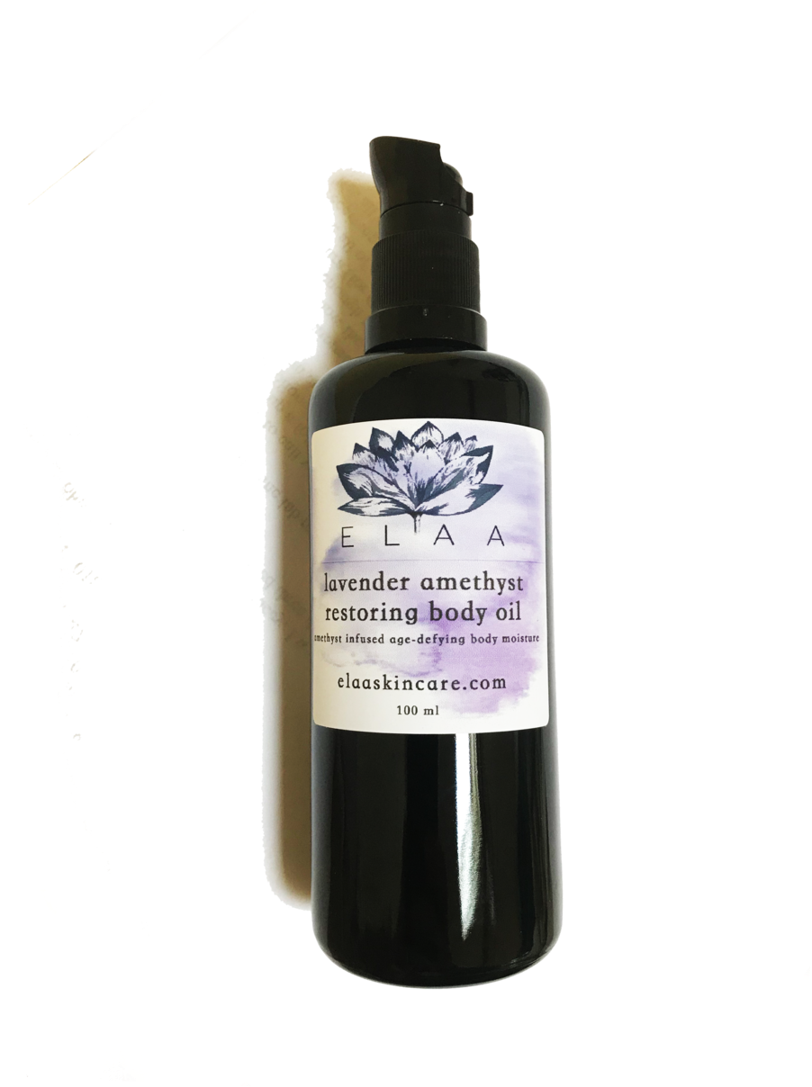 Lavender Amethyst Body Oil - Cosmetics Clipart (1000x1650), Png Download