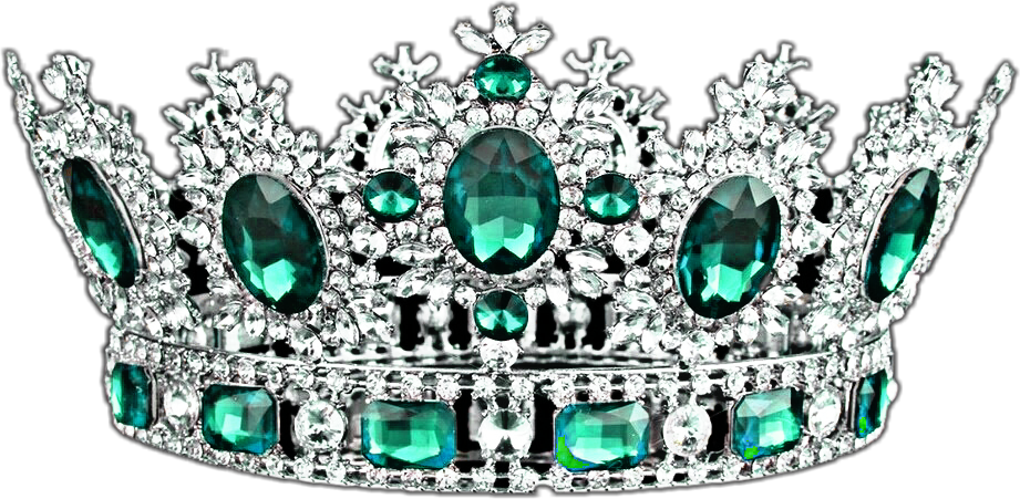 Diamond Emerald Png - Tiara Clipart (921x451), Png Download
