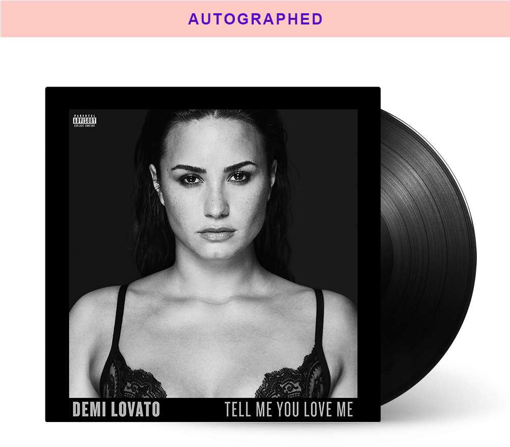 Double Tap To Zoom - Tell Me You Love Me Demi Lovato Itunes Clipart (1001x877), Png Download