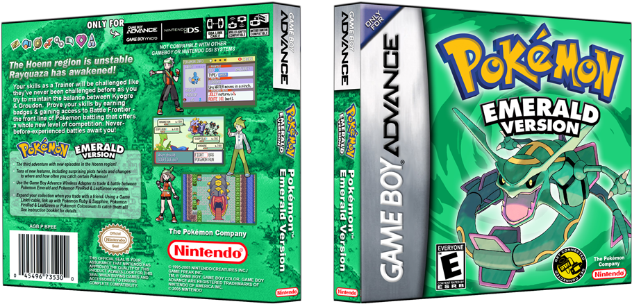 Pokemon Emerald Png - Pokemon Ash Gray Clipart (1076x452), Png Download