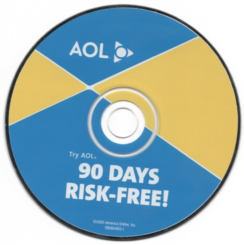 New-er Aol Logo Featuring Blue And Yellow Triangles Clipart (794x800), Png Download