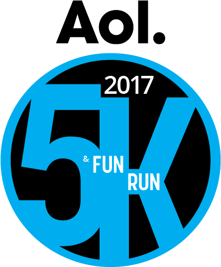 Register For The 8th Annual Aol 5k And Fun Run - Circle Clipart (598x685), Png Download