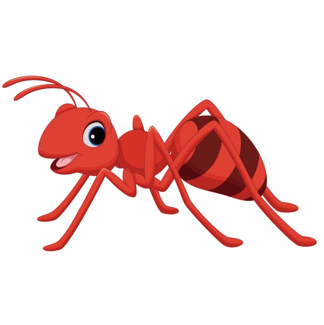 Ant Cartoon Png Clipart (650x651), Png Download