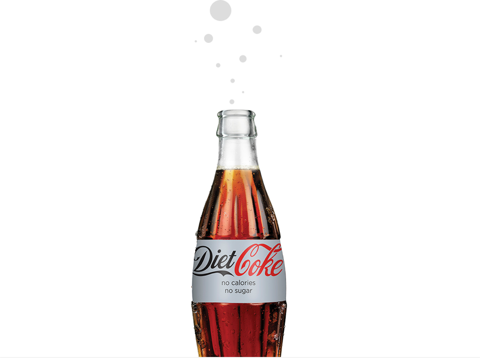 Diet Coke Clipart (962x719), Png Download