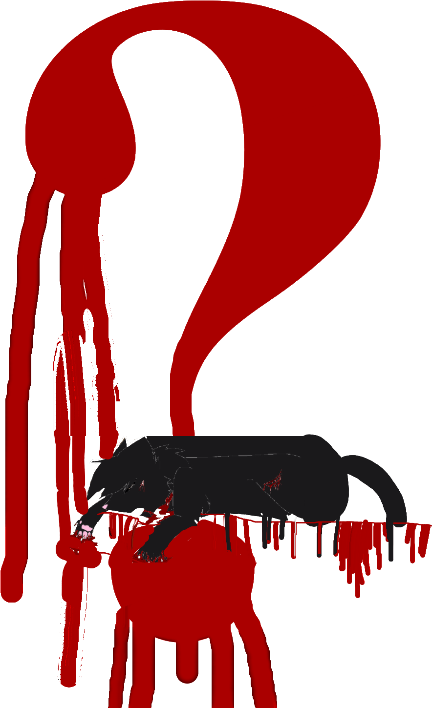 Nightwing On Question Mark Clipart (884x1450), Png Download