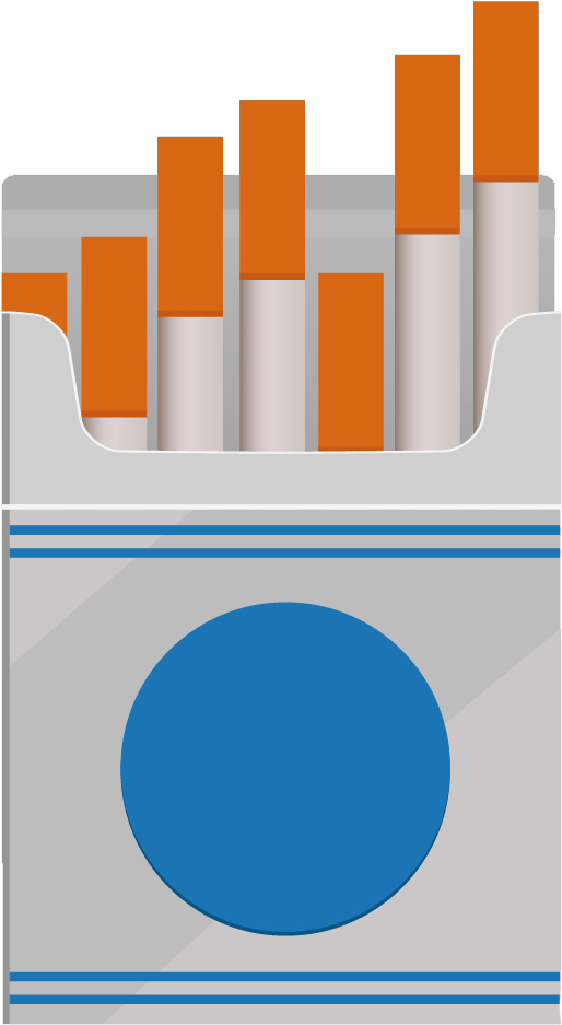 Tobacco - Publicidad De Cigarros Mustang Clipart (550x1000), Png Download