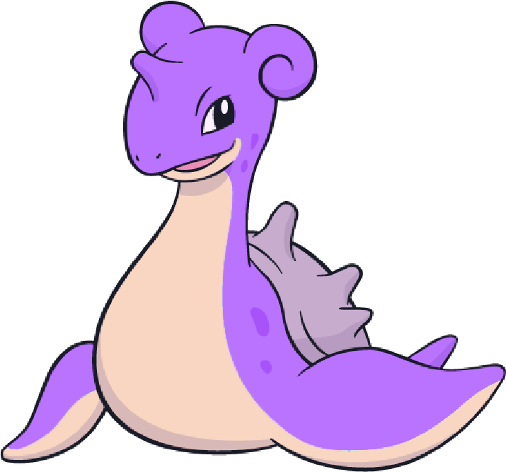 #lapras #shiny #pokemon #freetoedit - Cute Lapras Clipart (1024x768), Png Download