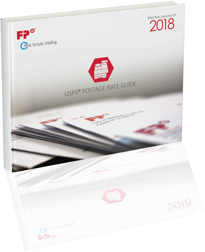 2018 Postal Rate Guide - Box Clipart (791x1024), Png Download