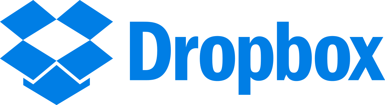 Dropbox Logo - Dropbox Logo Png Clipart (1280x349), Png Download