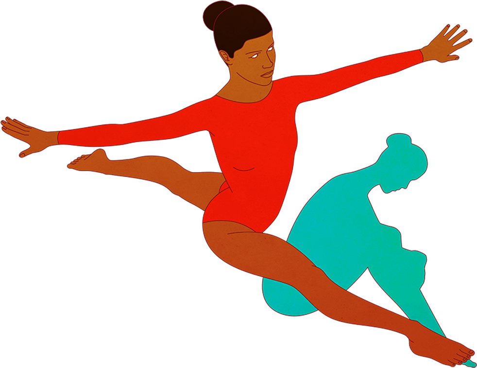 Olympic Games Clipart Female Athlete - Png Download (1000x803), Png Download