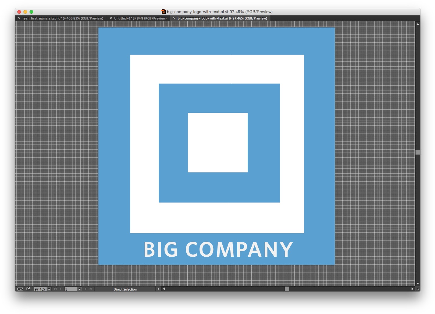 Big Company Logo In Illustrator - Tamara Comolli Clipart (1443x1041), Png Download
