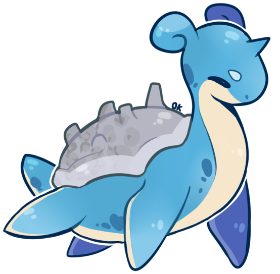 View 131 Lapras By Oakiel-d9tey12 , - Lapras Png Clipart (600x603), Png Download