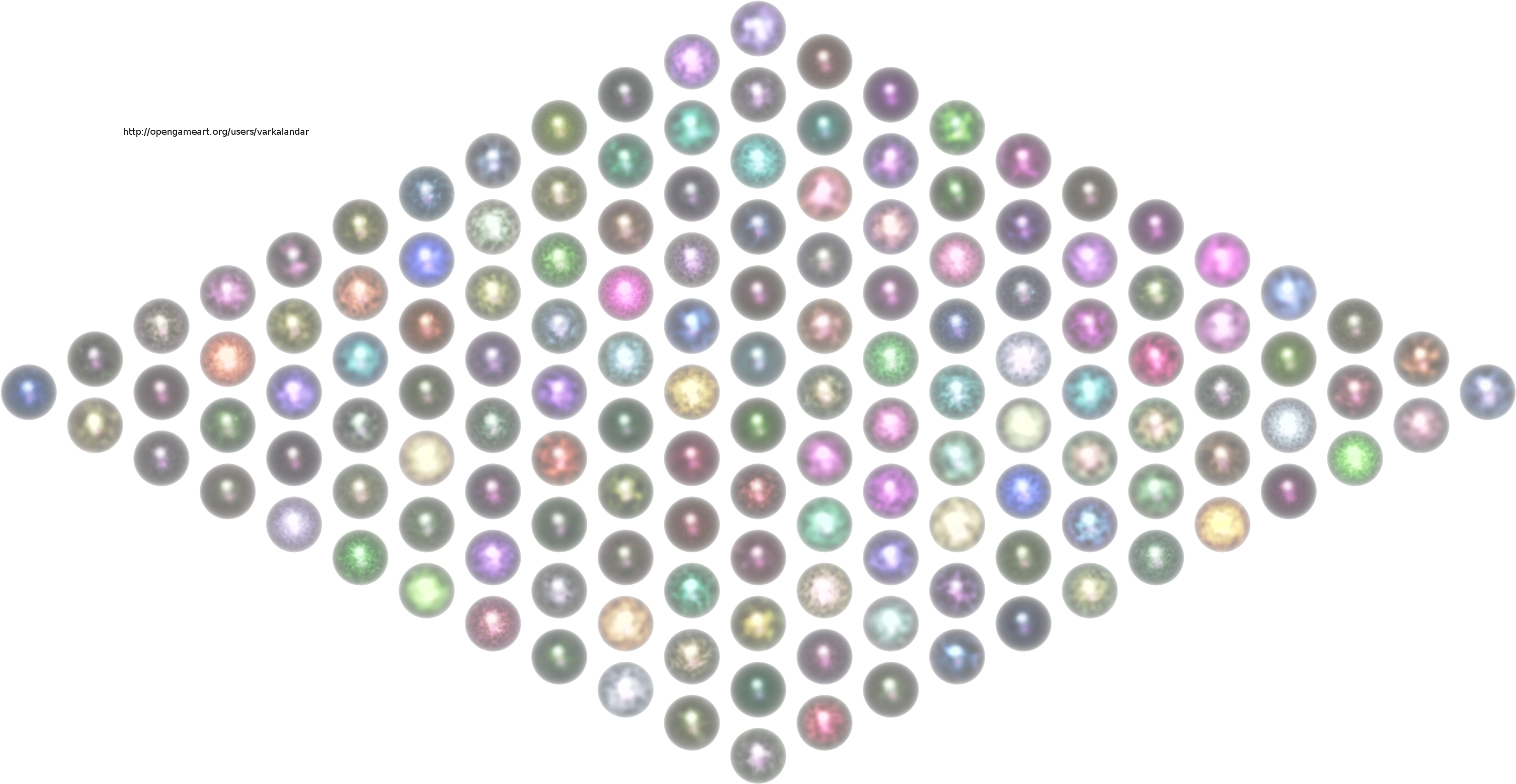 Hjm Magic Orbs 4 Alpha Clipart (3013x1559), Png Download