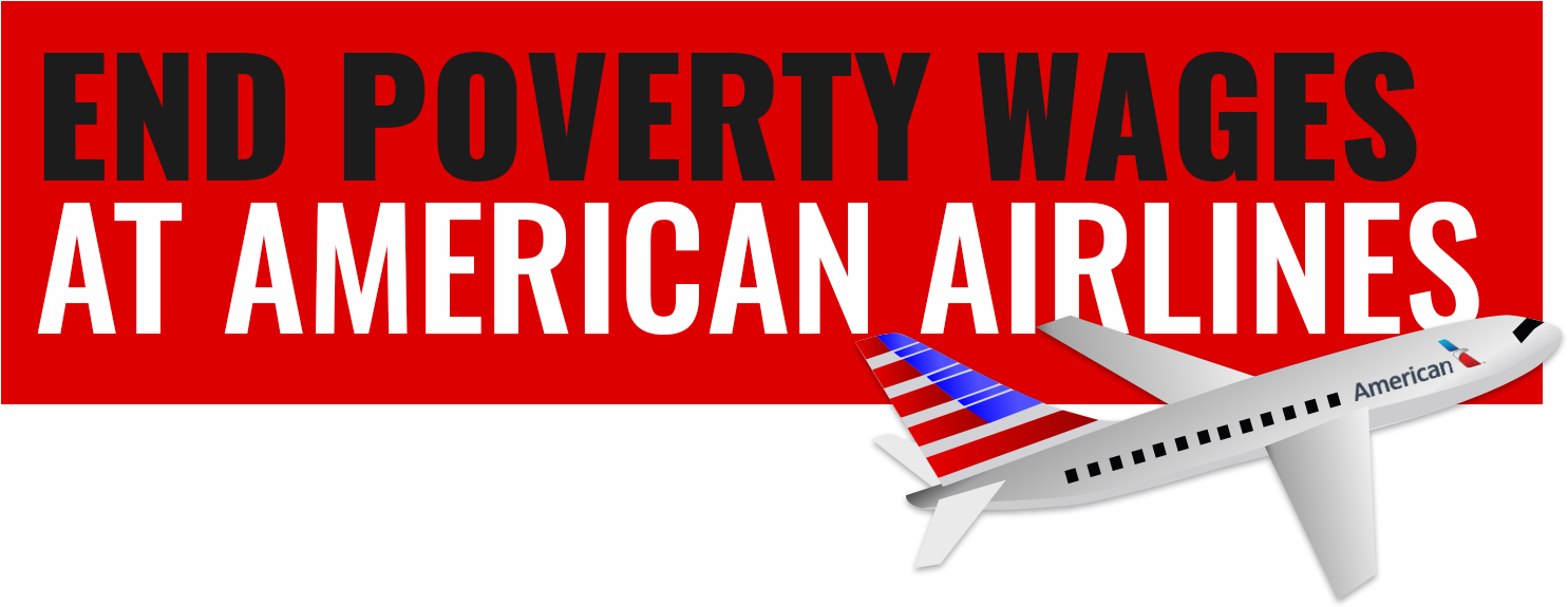 American Airlines Pays Poverty Wages To Thousands Of - Air America Clipart (1500x600), Png Download