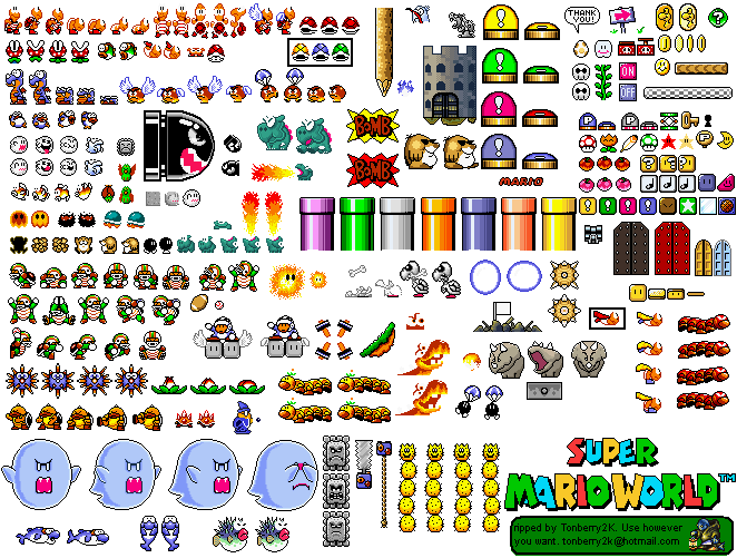 Mario Sprites - Fw - Snes Koopa Troopa Super Mario World Sprite Clipart (662x501), Png Download