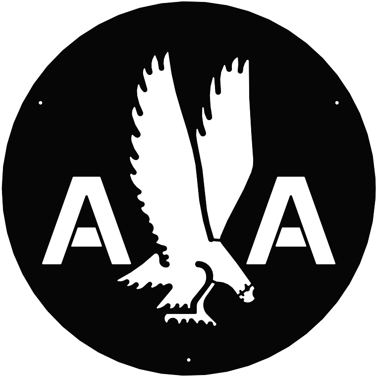 A 001 B American Airlines 1945 Era - Emblem Clipart - Large Size Png