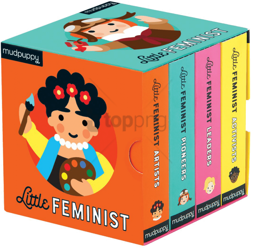 Free Png Download Little Feminist Book Set Png Images - Little Feminist Board Book Set Clipart (850x833), Png Download