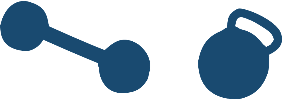 Dumbbell Clipart Png - Free Weights Clip Art Transparent Png (960x480), Png Download