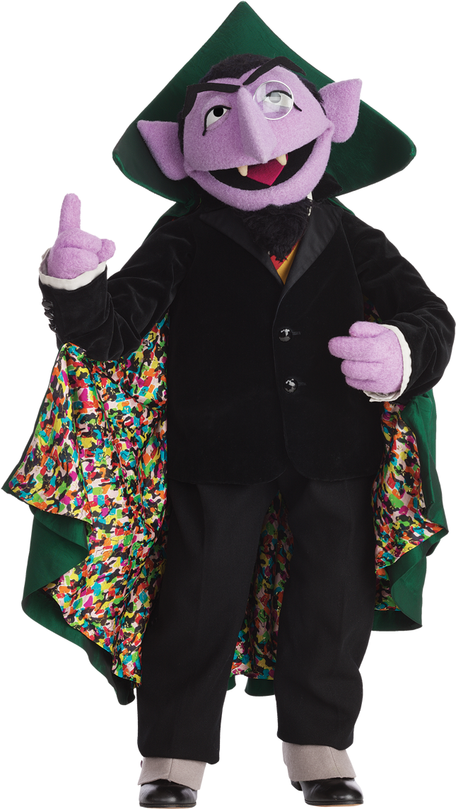 “ It's “number One Day” On Sesamestreet - Knew I Could Count On You Clipart (681x1200), Png Download