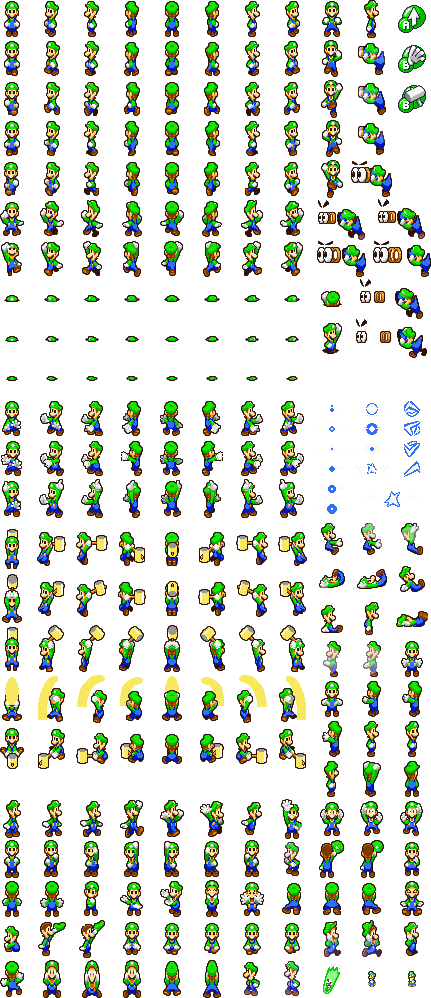 Mario & Luigi Superstar Saga Sprites - Mario And Luigi Superstar Saga Roy Sprite Clipart (431x998), Png Download