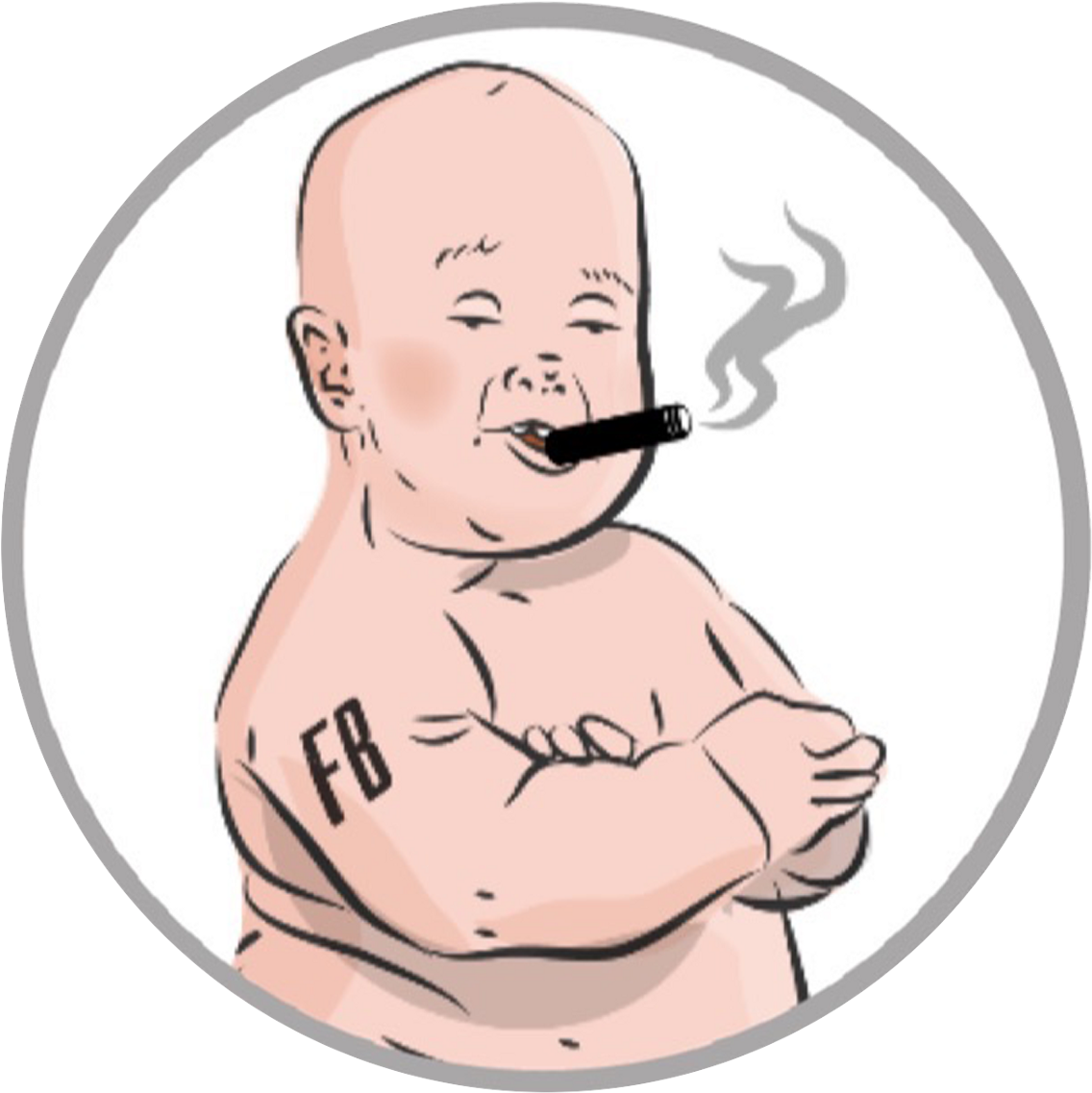 Bozo And His Wife Botox - Cartoon Clipart (1200x1200), Png Download