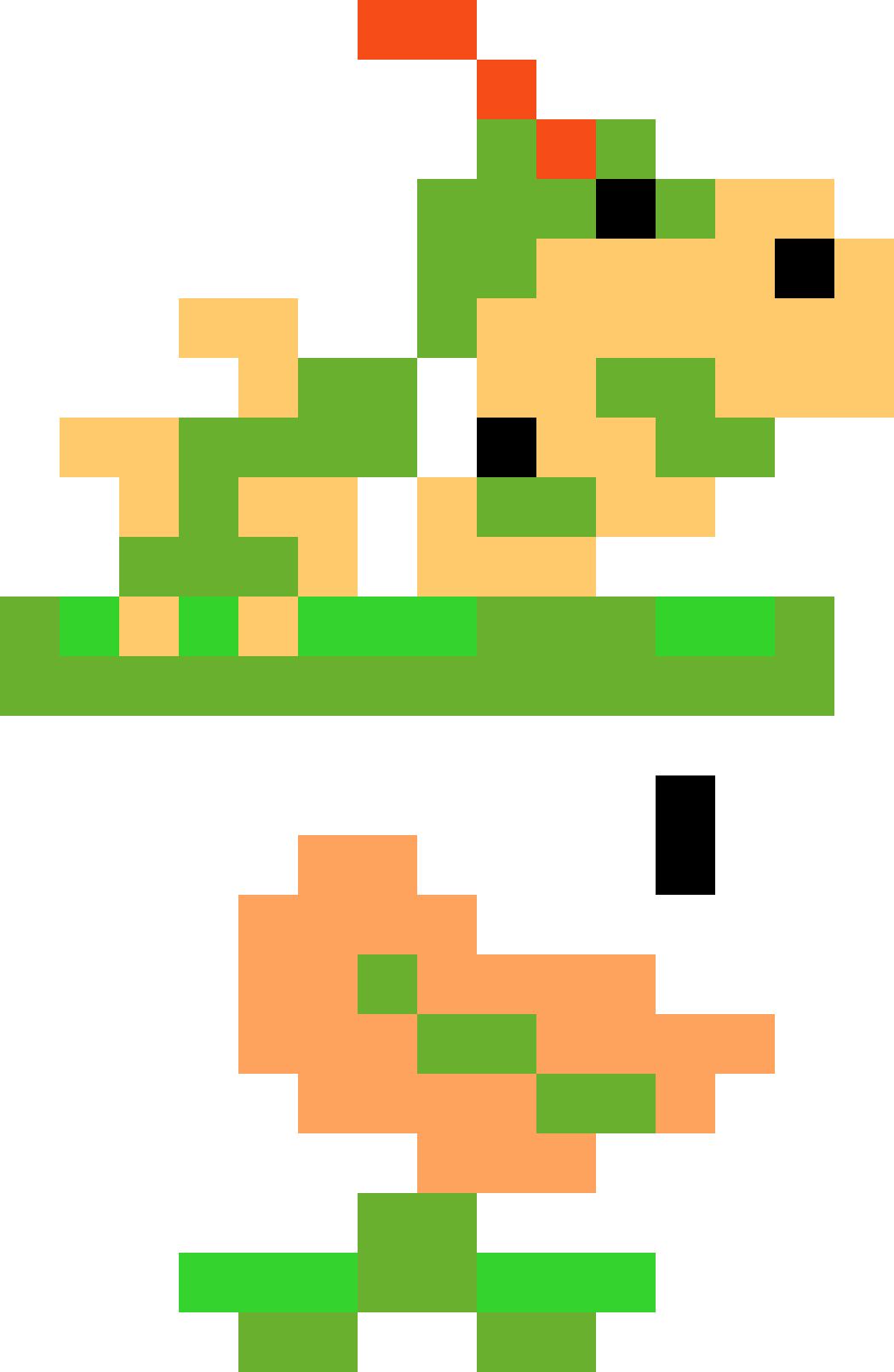 Donkey Kong Jr Mario Sprite - Super Mario Maker Bowser Jr Costume Clipart (1050x1610), Png Download