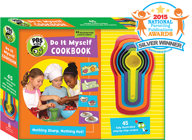 Pbs Kids Do It Myself Cookbook Clipart (663x494), Png Download