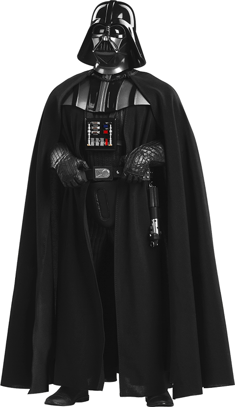 Darth Vader Return Of The Jedi Belt Clipart (480x828), Png Download