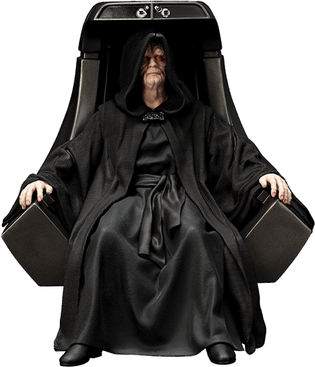 Emperor Palpatine 1/10 Scale Artfx Statue - Emperor Star Wars Figure Clipart (600x600), Png Download